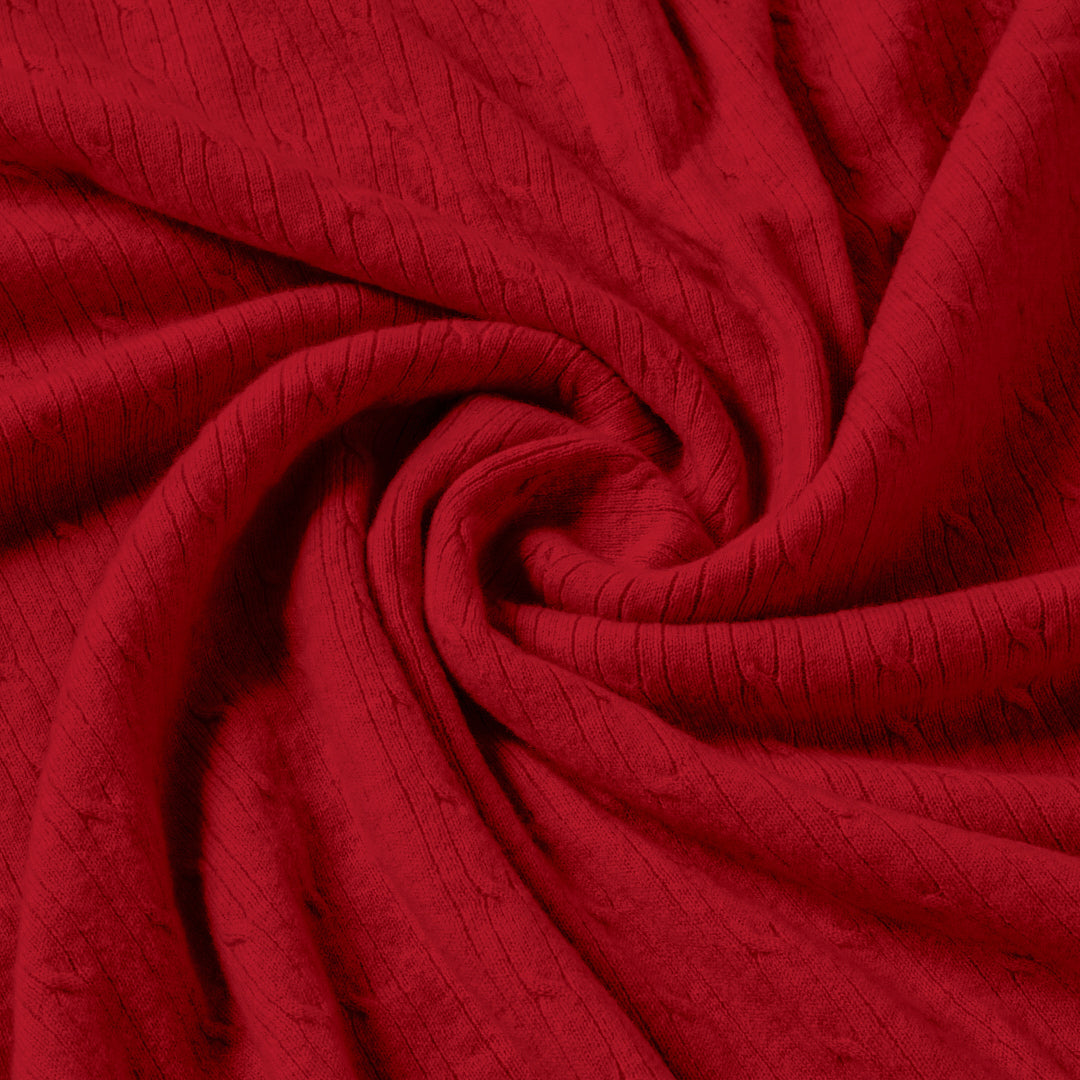 Kaşmir Throw - Kırmızı