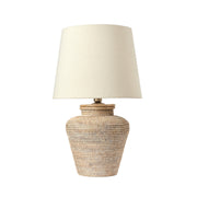 Rattan Abajur - Krem