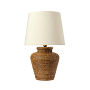Rattan Abajur - Natürel