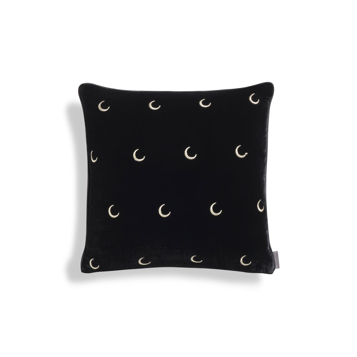 Moon İpek Kadife Yastık - Bordo
