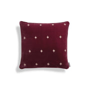 Star İpek Kadife Yastık - Bordo