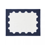 Orient Placemat - White/Navy Blue